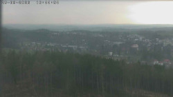 Humpolec z hradu Orlík