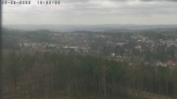 Humpolec z hradu Orlík