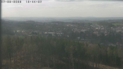 Humpolec z hradu Orlík