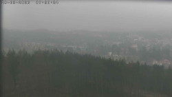 Humpolec z hradu Orlík