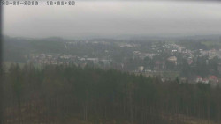 Humpolec z hradu Orlík