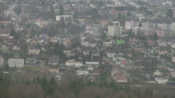 Humpolec z hradu Orlík