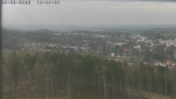 Humpolec z hradu Orlík