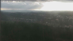 Humpolec z hradu Orlík