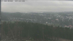 Humpolec z hradu Orlík