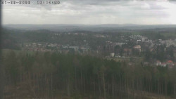 Humpolec z hradu Orlík