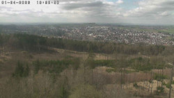 Humpolec z hradu Orlík