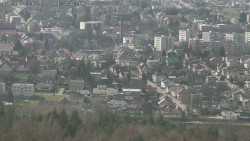 Humpolec z hradu Orlík