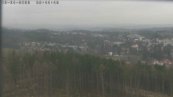 Humpolec z hradu Orlík