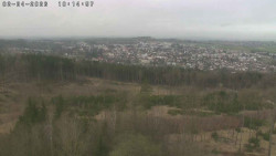 Humpolec z hradu Orlík