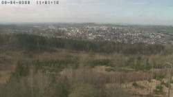 Humpolec z hradu Orlík