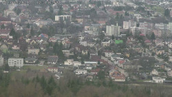 Humpolec z hradu Orlík