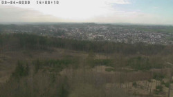 Humpolec z hradu Orlík