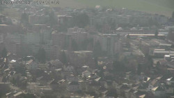 Humpolec z hradu Orlík