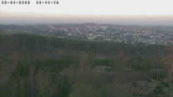 Humpolec z hradu Orlík