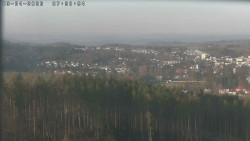 Humpolec z hradu Orlík