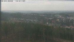 Humpolec z hradu Orlík