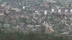 Humpolec z hradu Orlík