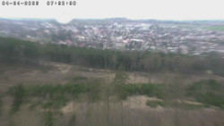 Humpolec z hradu Orlík