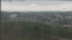 Humpolec z hradu Orlík