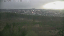 Humpolec z hradu Orlík