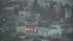 Humpolec z hradu Orlík