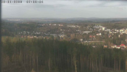 Humpolec z hradu Orlík