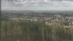 Humpolec z hradu Orlík