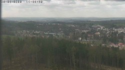 Humpolec z hradu Orlík