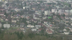 Humpolec z hradu Orlík