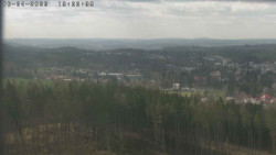 Humpolec z hradu Orlík