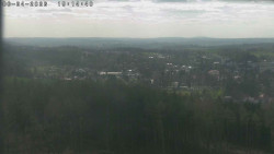 Humpolec z hradu Orlík