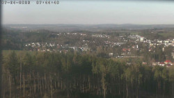 Humpolec z hradu Orlík