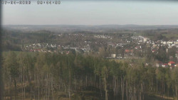 Humpolec z hradu Orlík