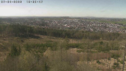 Humpolec z hradu Orlík