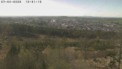 Humpolec z hradu Orlík