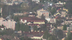 Humpolec z hradu Orlík