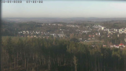 Humpolec z hradu Orlík