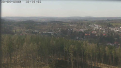 Humpolec z hradu Orlík