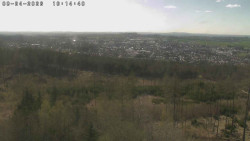 Humpolec z hradu Orlík