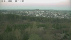 Humpolec z hradu Orlík