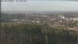 Humpolec z hradu Orlík