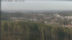 Humpolec z hradu Orlík