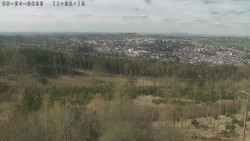 Humpolec z hradu Orlík