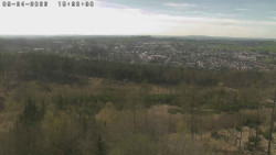 Humpolec z hradu Orlík