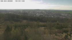 Humpolec z hradu Orlík