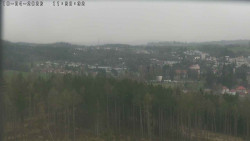 Humpolec z hradu Orlík