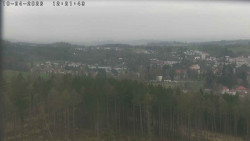 Humpolec z hradu Orlík