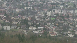 Humpolec z hradu Orlík