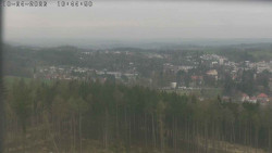 Humpolec z hradu Orlík